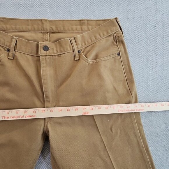 Levi's 541 Jeans Men's 40x32 Straight Tan White Tab Denimcore Workwear ECU - Picture 4 of 11